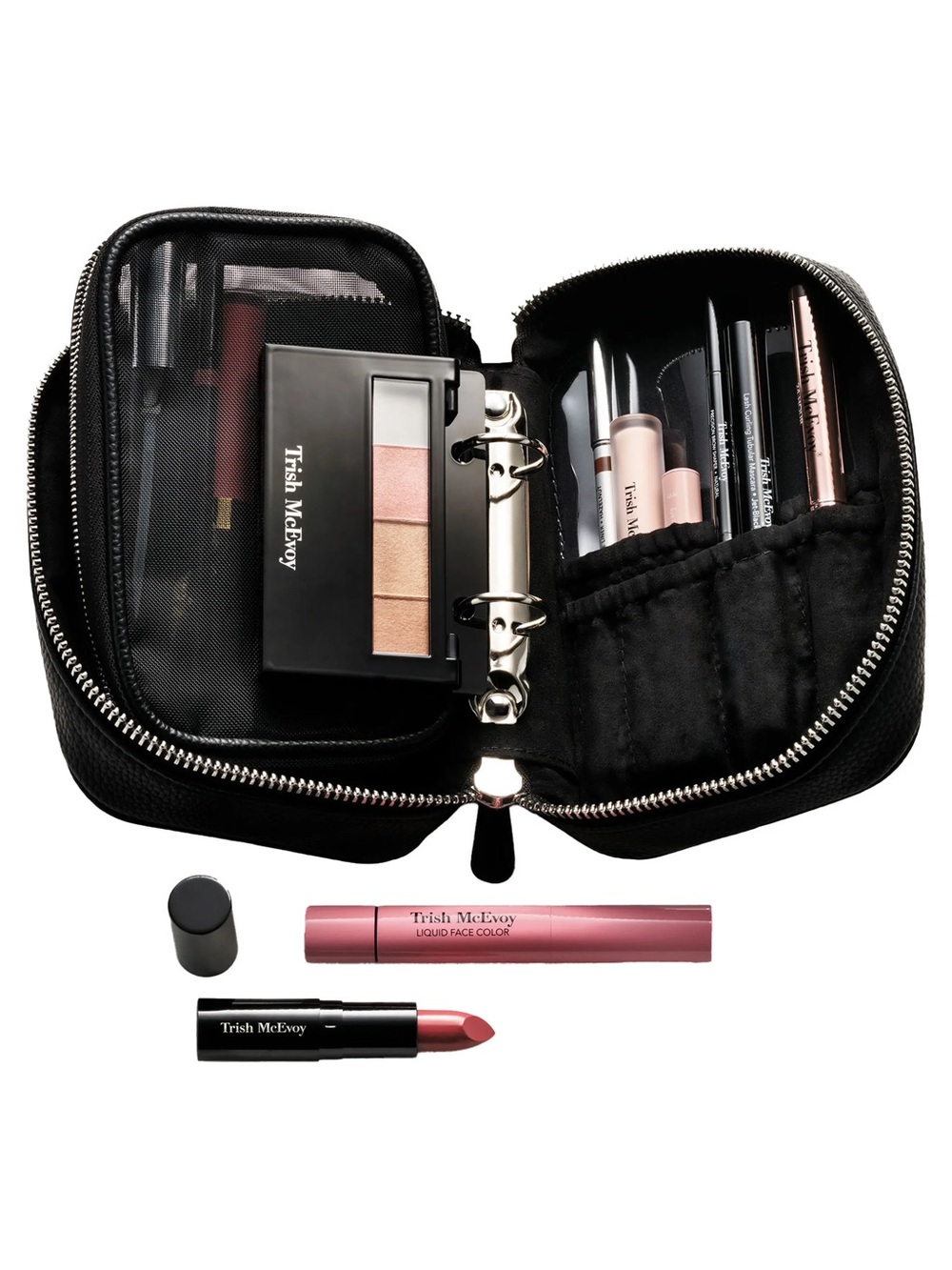 Trish McEvoy Power of Makeup Medium Planner — Vegan Leather